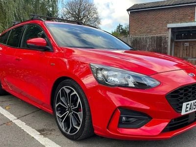 Red Used 2019 Ford Focus ST-Line X Estate | £12,899 (Fair price)