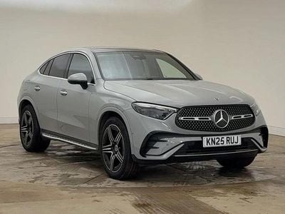 Grey Used 2025 Mercedes GLC300 AMG Line Premium Coupe | £50,900 (Expensive)