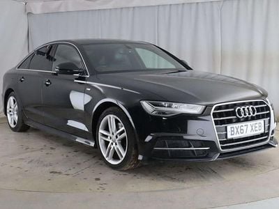 Used Audi A6 S-Line 190 HP (139 kW) 2017 Black Sedan