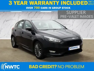 Used Ford Focus ST-Line 140 HP (102 kW) 2017 Black Hatchback