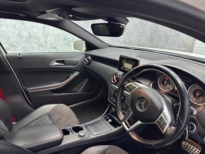 Used Mercedes A250 AMG 2013 White Hatchback