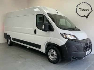 New Peugeot Boxer 140 HP (102 kW) 2026 White Van