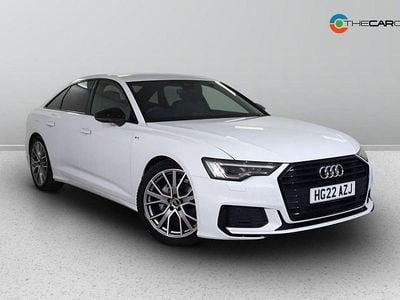 Used Audi A6 Black Edition 2022 White Sedan