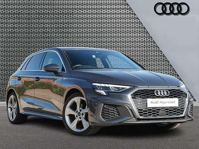 Used Audi A3 S-Line 150 HP (110 kW) 2023 Grey Sedan