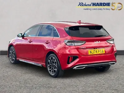 Used Kia Ceed GT-Line 138 HP (101 kW) 2024 Red Hatchback