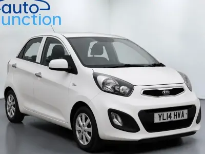 Used Kia Picanto 68 HP (50 kW) 2014 White Hatchback