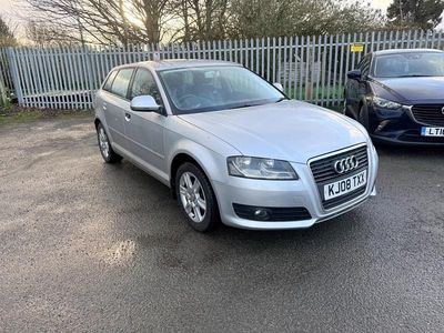 Used Audi A3 125 HP (91 kW) 2008 Silver Hatchback