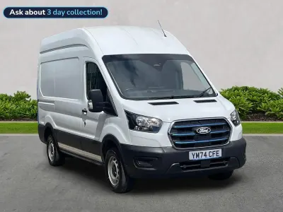 Used Ford E-Transit 135 kW (184 HP) 2024 White Van