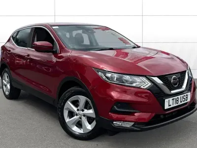 Used Nissan Qashqai Acenta 116 HP (85 kW) 2018 Red SUV