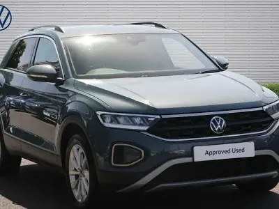 Used VW T-Roc Match 110 HP (80 kW) 2024 Blue SUV