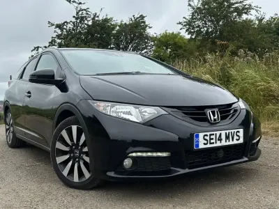 Used Honda Civic SR 120 HP (88 kW) 2014 Black Estate