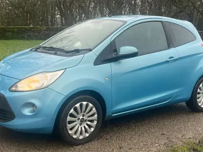 Used Ford Ka Zetec 2012 Blue Hatchback