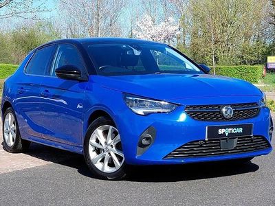 Used Vauxhall Corsa Elite 100 HP (73 kW) 2021 Blue Hatchback