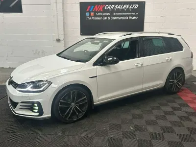 Used VW Golf VII GTD 184 HP (135 kW) 2017 White Estate