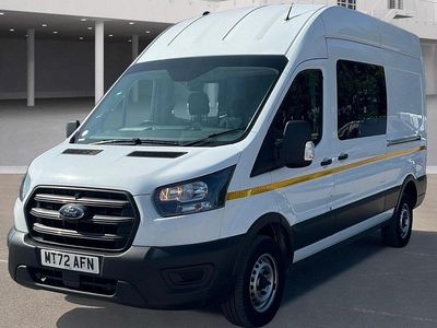 Used Ford Transit 130 HP (95 kW) 2022 White Van