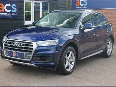 Used Audi Q5 Sport 190 HP (139 kW) 2017 Blue SUV