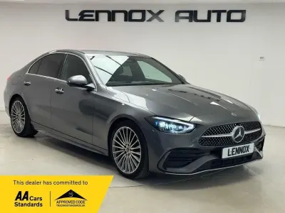 Usado Mercedes C300e AMG line 2023 Cinzento Sedan