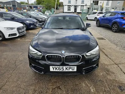 Used BMW 118 Sport Line 2015 Black Hatchback