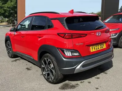 Used Hyundai Kona Premium 120 HP (88 kW) 2022 Ignite red SUV