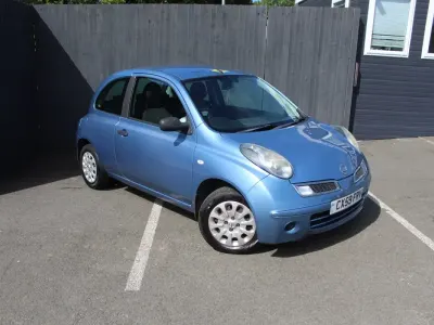 Used Nissan Micra Visia 65 HP (47 kW) 2009 Blue Hatchback