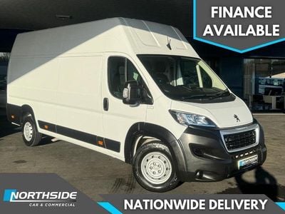 White Used 2023 Peugeot Boxer Premium Van | £17,495 (A bit pricey)