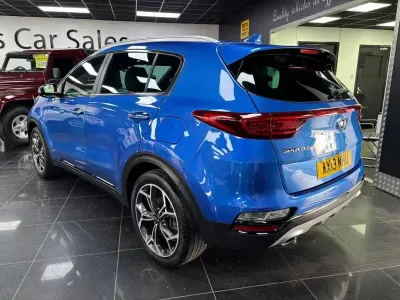 Used Kia Sportage GT-Line 134 HP (98 kW) 2019 Blue SUV