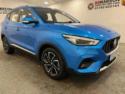 Used MG ZS Exclusive 106 HP (77 kW) 2022 Blue SUV