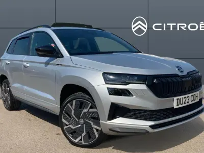 Begagnad Skoda Karoq SportLine 150 HK (110 kW) 2023 Silver SUV