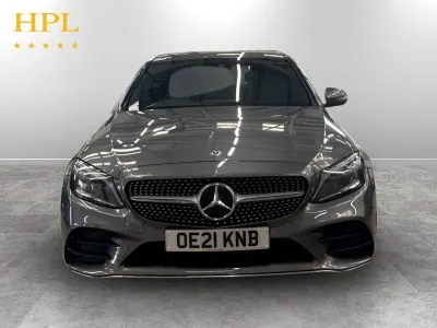 Used Mercedes C220 AMG line 194 HP (142 kW) 2021 Grey Sedan