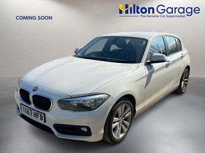 Used BMW 118 Sport Line 2018 White Hatchback
