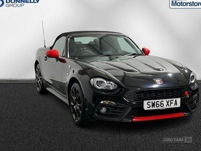 Black Used 2016 Abarth 124 Spider Cabriolet | £10,995 (Good price)