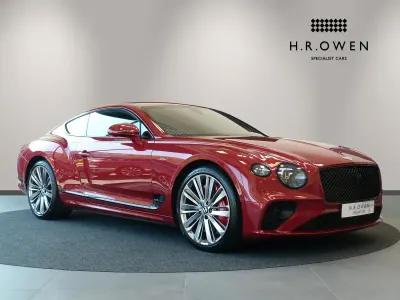 Used Bentley Continental 659 HP (484 kW) 2022 Red Coupe