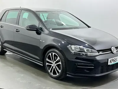 Used VW Golf VII R-line 150 HP (110 kW) 2019 Black Hatchback