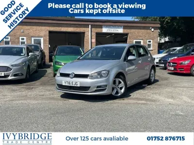 Used VW Golf VII Edition 125 HP (91 kW) 2016 Silver Hatchback