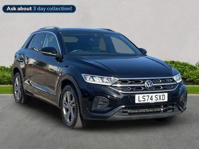 Used VW T-Roc R-line 150 HP (110 kW) 2024 Black SUV
