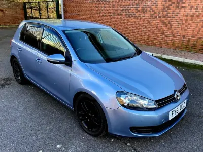 Used VW Golf VI Match 105 HP (77 kW) 2011 Blue Hatchback