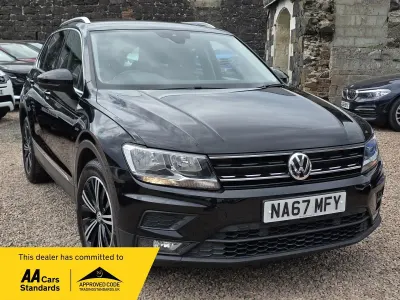 Używany VW Tiguan SE 150 KM (110 kW) 2017 Czarny SUV