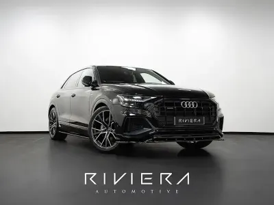 Used Audi Q8 Black Edition 340 HP (250 kW) 2022 Black SUV