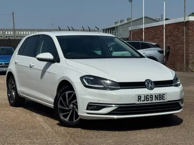 Used VW Golf VII Edition 116 HP (85 kW) 2020 White Hatchback