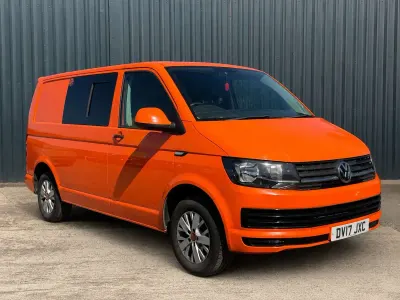 Used VW Transporter Startline 2017 Orange Van