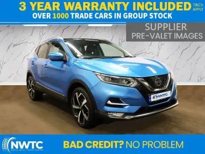 Used Nissan Qashqai S 115 HP (84 kW) 2017 Blue SUV