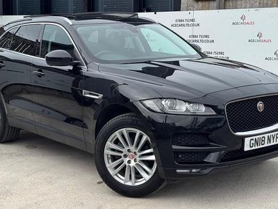 Used Jaguar F-Pace Portfolio 180 HP (132 kW) 2018 Black SUV