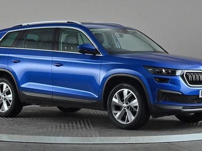 Blue Used 2022 Skoda Kodiaq SE L SUV | £22,698 (Fair price)