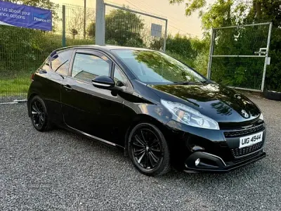 Used Peugeot 208 2017 Black Hatchback