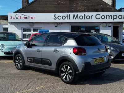 Begagnad Citroën C3 PureTech 83 HK (61 kW) 2023 Grå Halvkombi