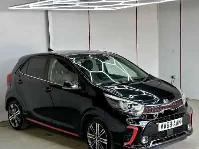 Used Kia Picanto GT-Line 83 HP (61 kW) 2019 Black Hatchback