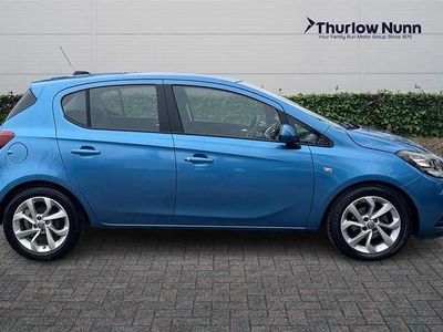 Used Vauxhall Corsa S 90 HP (66 kW) 2019 Blue Hatchback