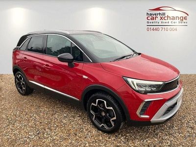 Used Vauxhall Crossland Ultimate 130 HP (95 kW) 2021 Red SUV