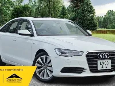 Used Audi A6 S-Line 2013 White