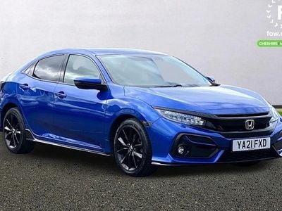 Used Honda Civic Sport 182 HP (133 kW) 2021 Blue Hatchback